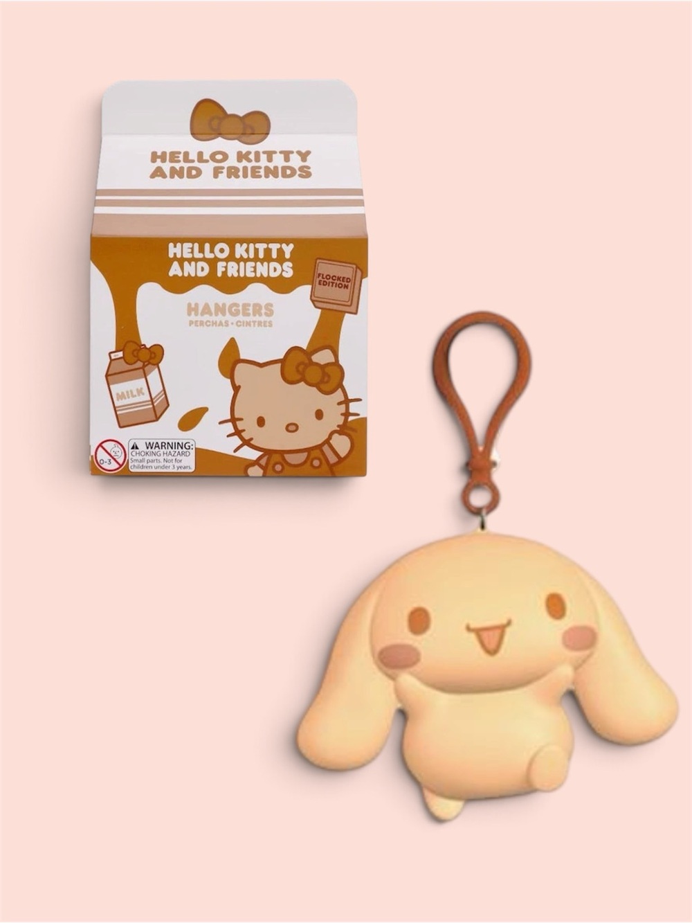 Sanrio Hello Kitty and Friends Chocolate Milk Cinnamoroll Keychain
